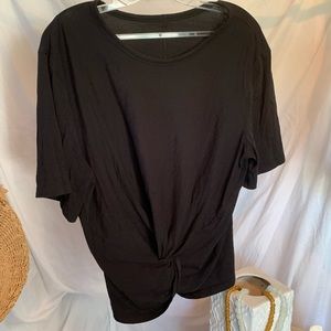 Lululemon tie front Top